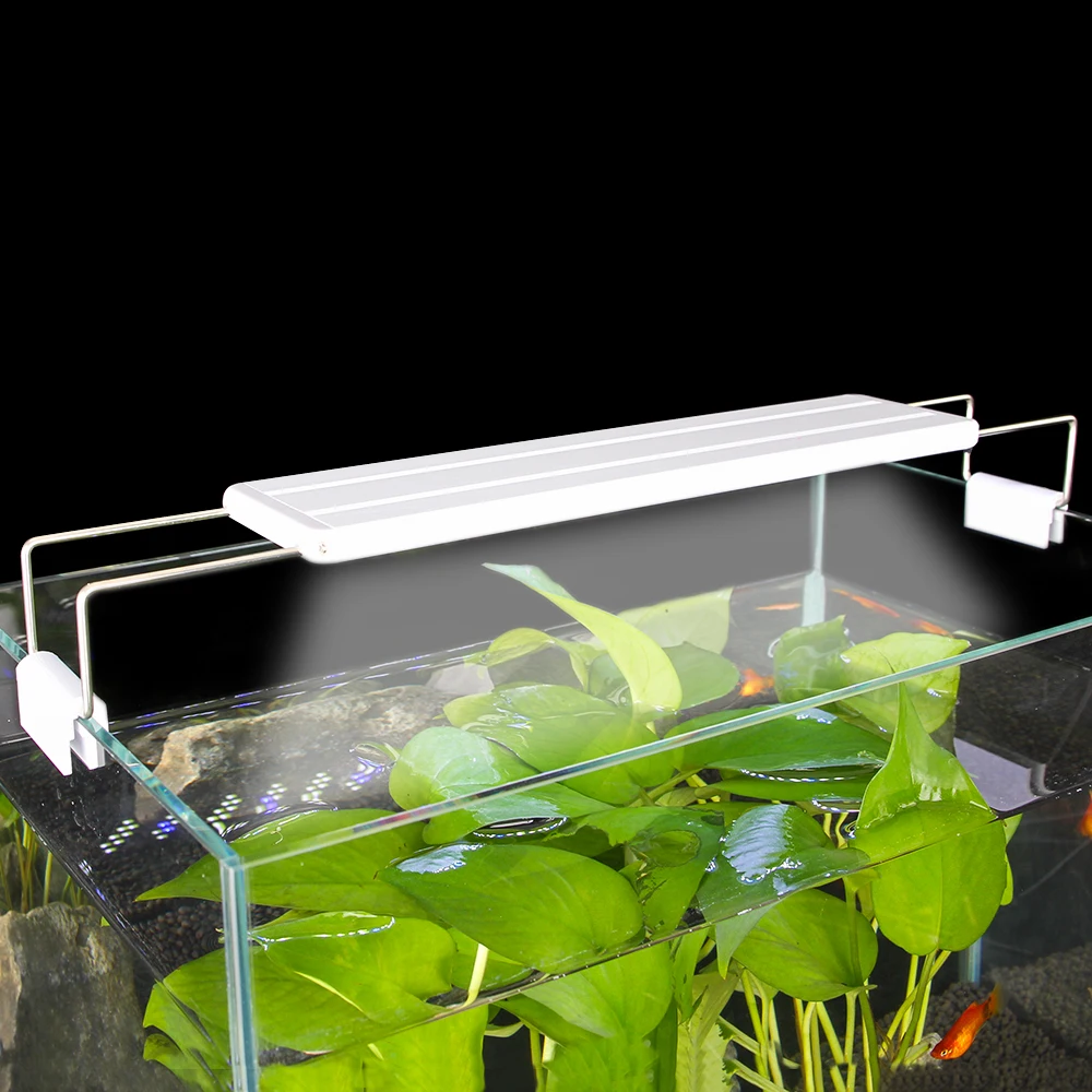 Senzeal Aquarium Light Super bright Aquarium Led Lighting M3/X3/X5/X7/X9 Clip-on Slim Fish LED Lamp 220V/110V Fish Tank LED Lamp