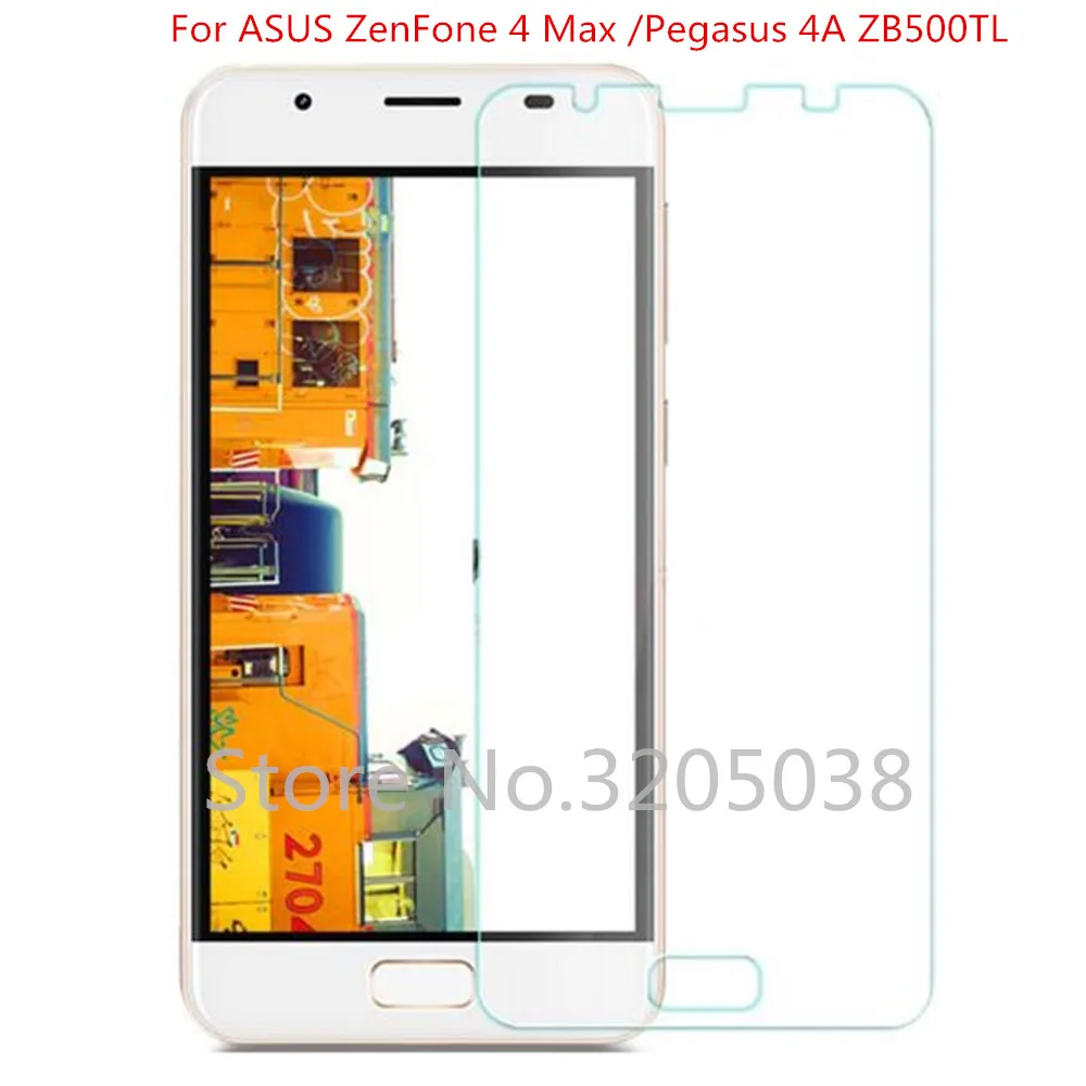 2 шт. закаленное стекло для ASUS ZenFone 4 Max X00KD Защитная пленка экрана Pegasus 4A ZB500TL 5