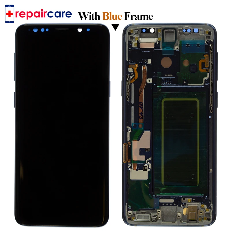 Оригинальный 2960*1440 ЖК дисплей с рамкой для SAMSUNG Galaxy S9 G960 сенсорный экран