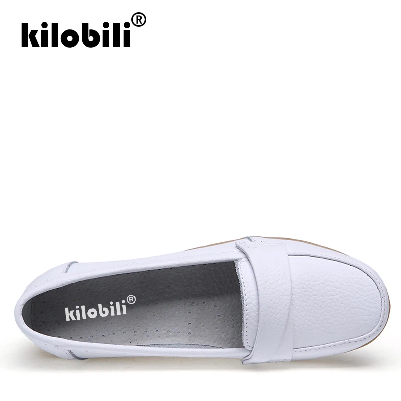 Kilobili 2019 весенняя женская обувь на плоской подошве женские летние туфли типа