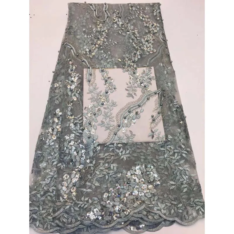 The latest African lace fabric embroidery French net tulle 0640 | Дом и сад