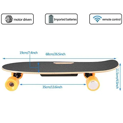 Новинка 2017 года Беспроводной Электрический скейтборд четыре Колёса ХОВЕРБОРДА