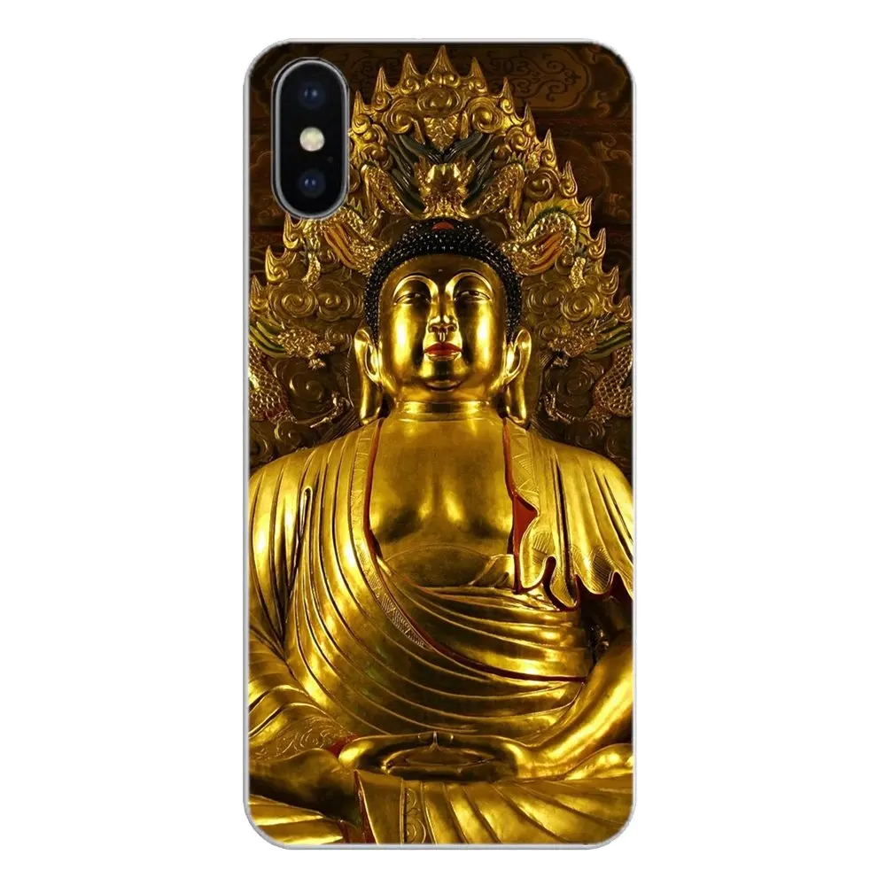 Статуя Будды силиконовый чехол для телефона Huawei G7 G8 P7 P8 P9 Lite Honor 4C 5X 5C 6X Mate 7 8 9 Y3 Y5 Y6 II