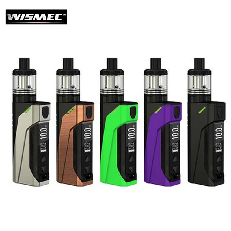 Оригинал Wismec CB 60 Kit 60W электронная сигарета коробка мод 2300mAh батарея Vape с 2 мл Амор NS