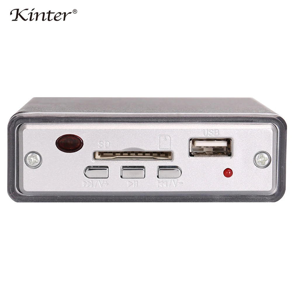 Kinter A2 мини Предварительный усилитель аудио и динамик плеер играть стерео звук