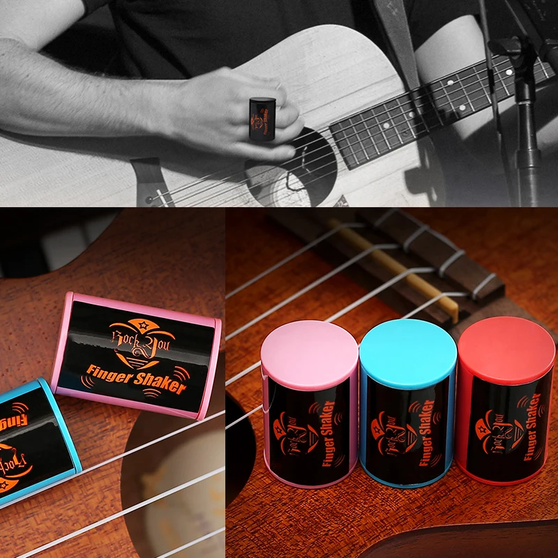 

Guitar Ukulele Sand Shaker Rhythm Ring Maraca Cabasa Wear On Finger Shaker Accessories Musical Percussion Instruments Shakers