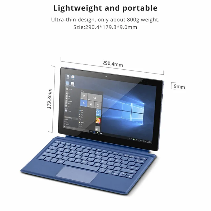 Pipo W11 2 в 1 Tablet PC 11 6 дюйма Windows 10 Intel Близнецы озеро N4100 4 ядра GB + 64 Гб HDMI Планшеты с
