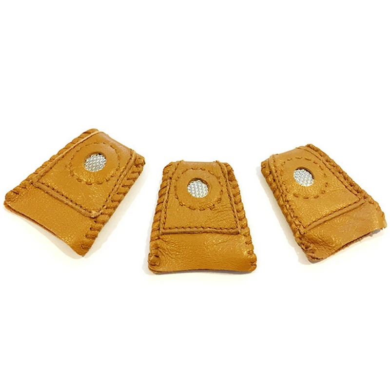 1 шт. ручной лоскутное Искусственная кожа наперсток палец Наборы для ухода за