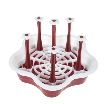 Полка для бутылки кормления детей подставка сушки сосков складная хранения