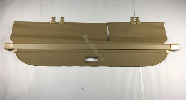 Beige Задний багажник Грузовой чехол щит безопасности для JEEP Compass 2012 2013 Высокое качество авто аксессуары - Цвет: Beige