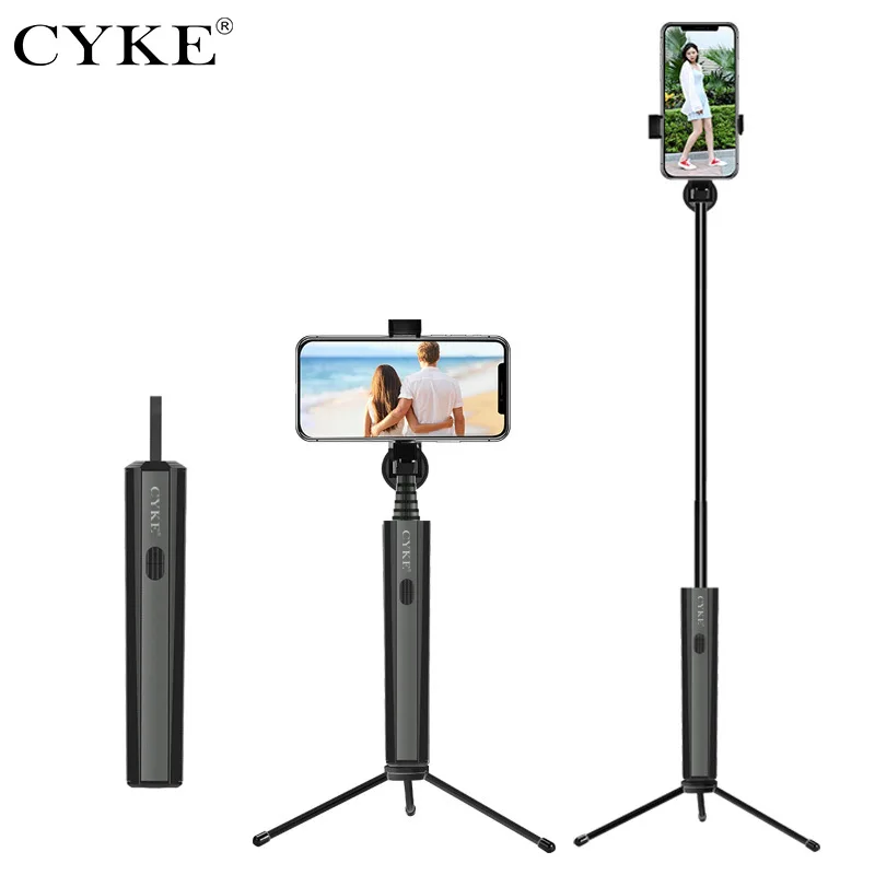 CYKE P9 Bluetooth селфи палка портативная tTelescopic подходит для iPhone Samsung Huawei