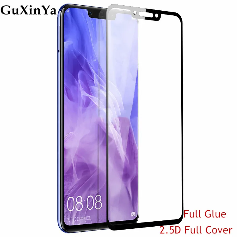 

Защитное стекло для экрана Huawei Nova 3i, закаленное стекло с полным клеем для Huawei P Smart Plus, закаленное стекло с полным покрытием для Huawei Nova 3i