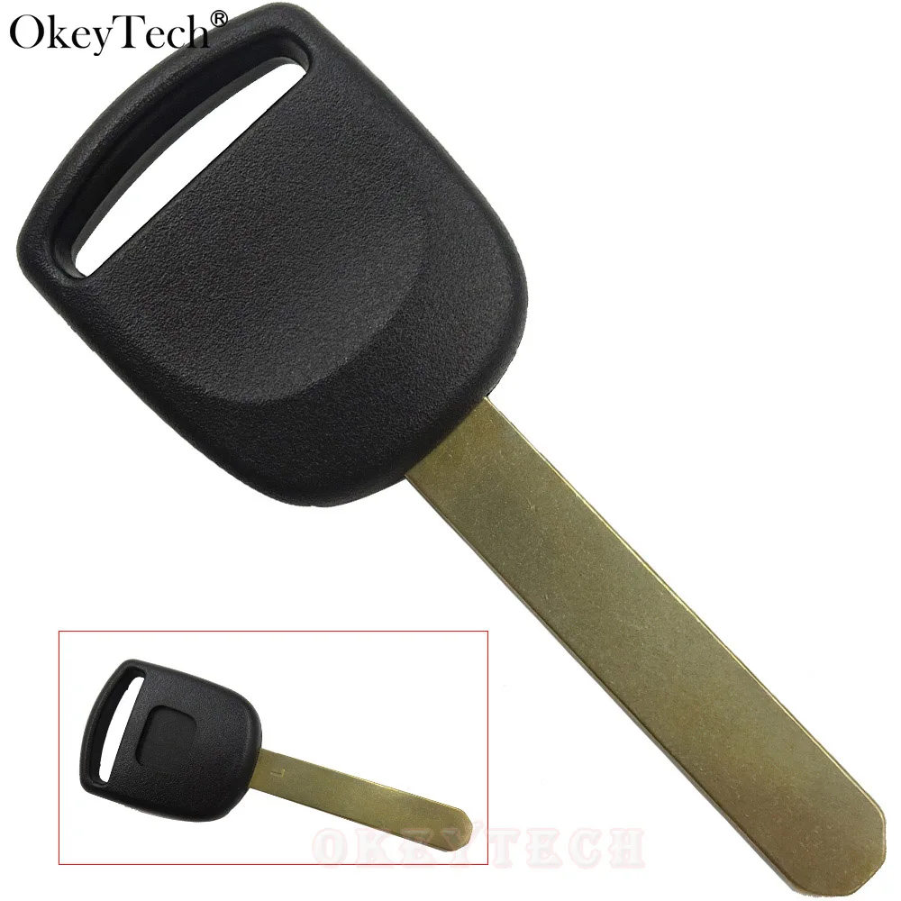 Okeytech 10 шт./лот, необработанное лезвие дистанционный ключ для автомобиля для Honda оболочка ключа передатчика для Honda CR-V XR-V Accord Civic Jade без чипа