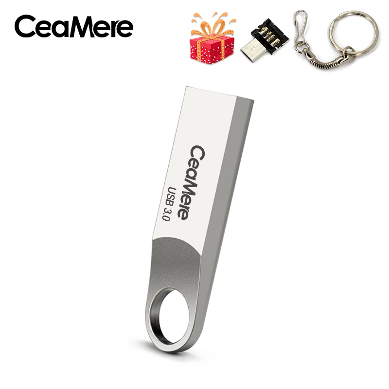 CeaMere USB флеш накопитель 256 ГБ/128 ГБ/64 Гб/32 ГБ/16 ГБ Флешка 3 0 карта памяти диск