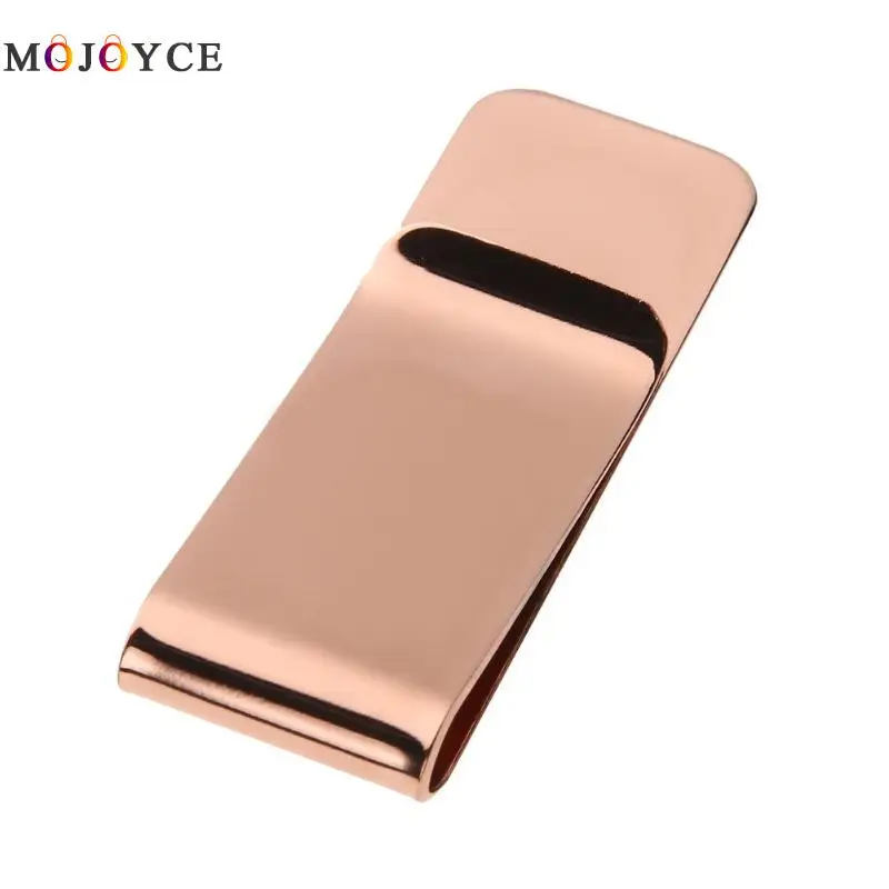 

Metal Stainless Steel Money Clips Folder Stripe Print Silver Cash Clamp Holder Wallet Slim Card ID Money Clips Men Women
