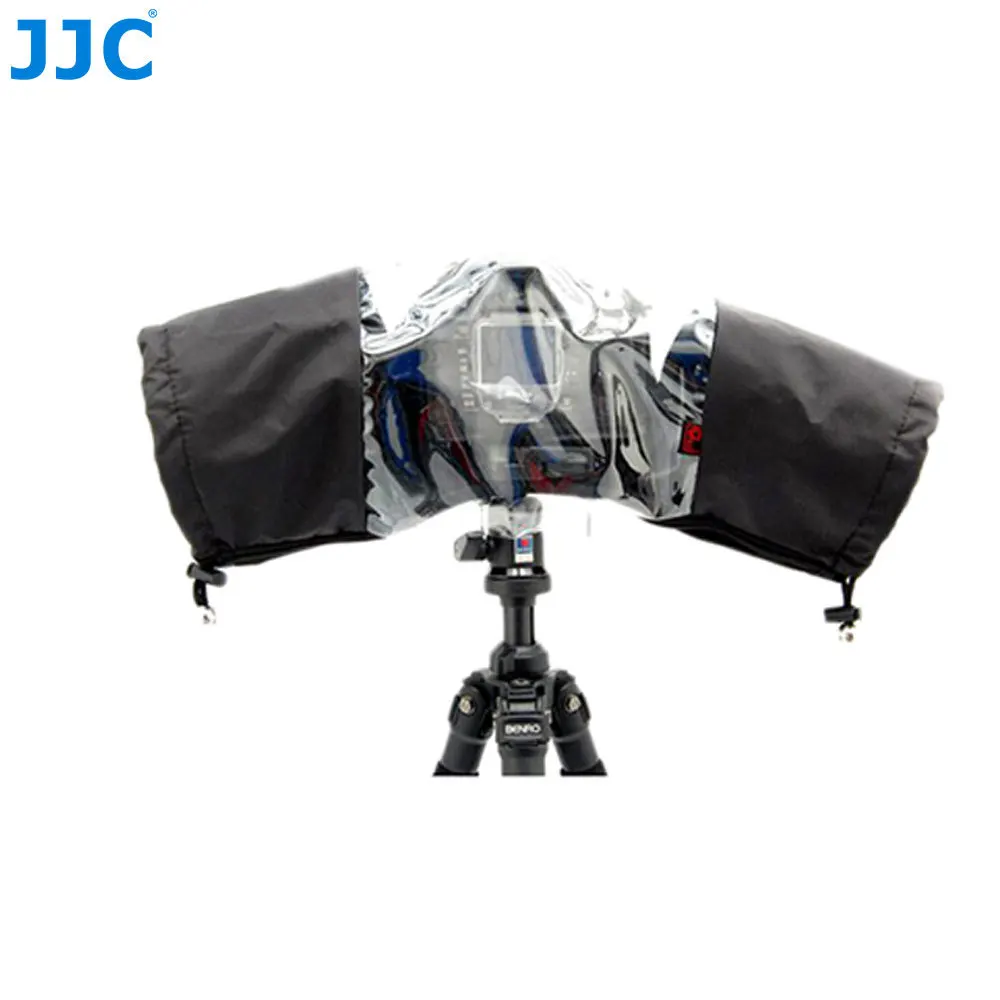 Black JJC RC-1 камера s дождевик для SLR камера с объективом менее 180x140x250 мм водонепроницаемый дождевик - Цвет: Black