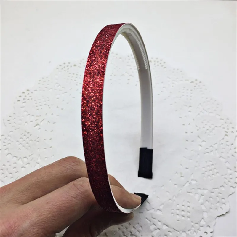 5 шт./лот модные маленькие девочки DIY обручи для волос 1 см повязки для волос блестящие Позолоченные повязки для волос с зубами Детские аксессуары для волос акрил