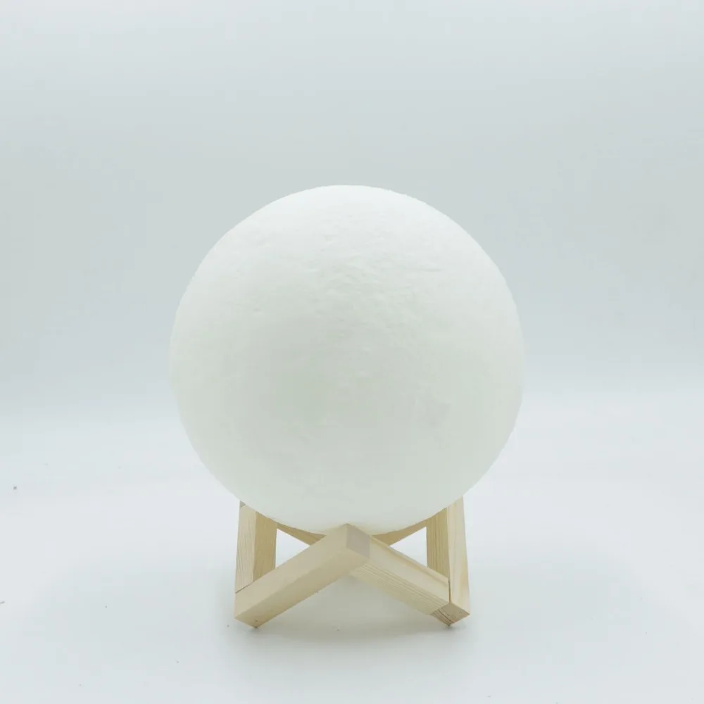 3D Printing Moon Lamp USB Charger Luminaire Night Lighting 2 Colors For Bedroom Decoration Emergency | Лампы и освещение