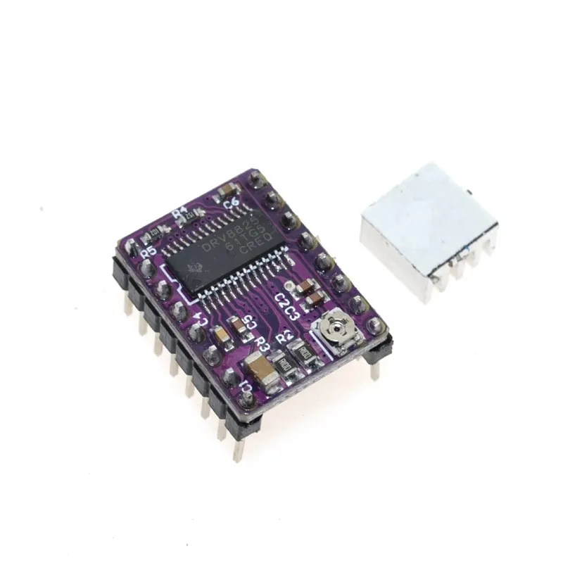 Запчасти для 3D принтера 1 шт. Stepstick Drv8825 Драйвер шагового двигателя Reprap 4 PCB плата +