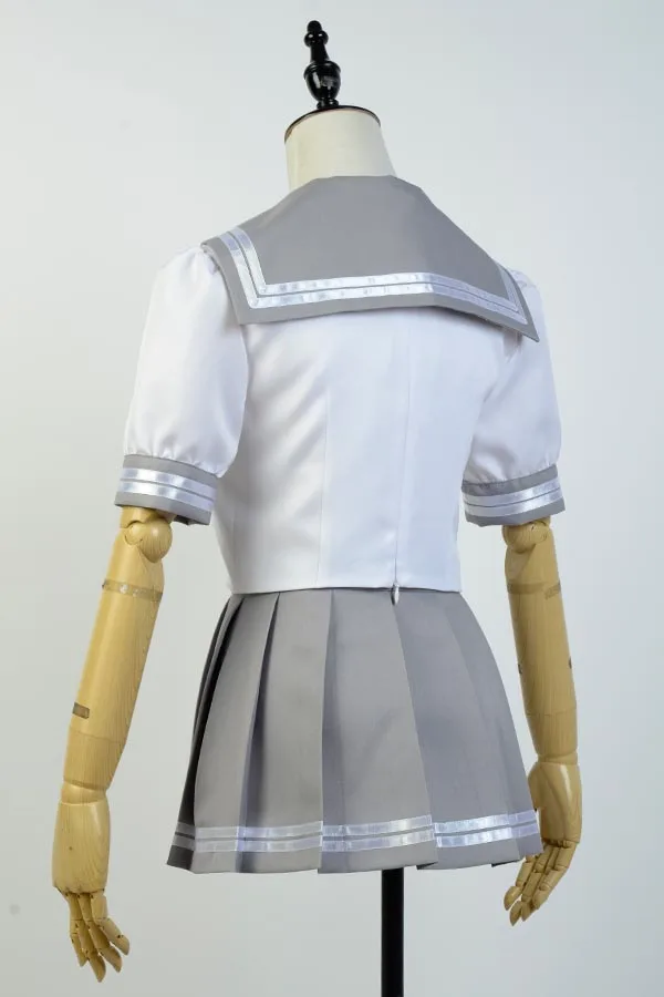 Japanese Anime Love Live Sunshine Cosplay Costume Takami Chika Girls Sailor Uniforms Aqours School Full Sets | Тематическая одежда