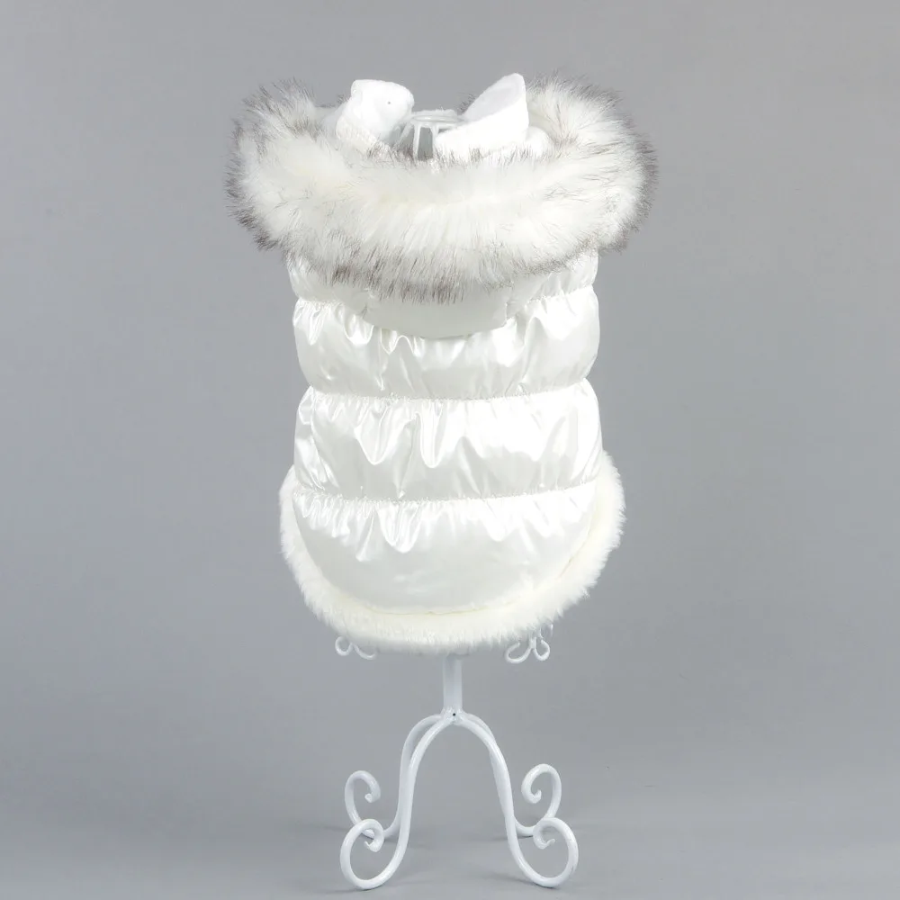 Бесплатная Доставка Pet Продукта Одежда Для Собак Теплый Мягкий Wadded Вниз Зимняя Cat