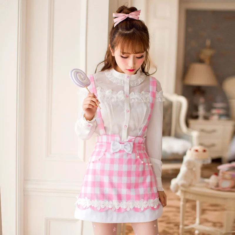 Принцесса сладкий Лолита юбка конфеты дождь осенью новый got-до фигура брекеты