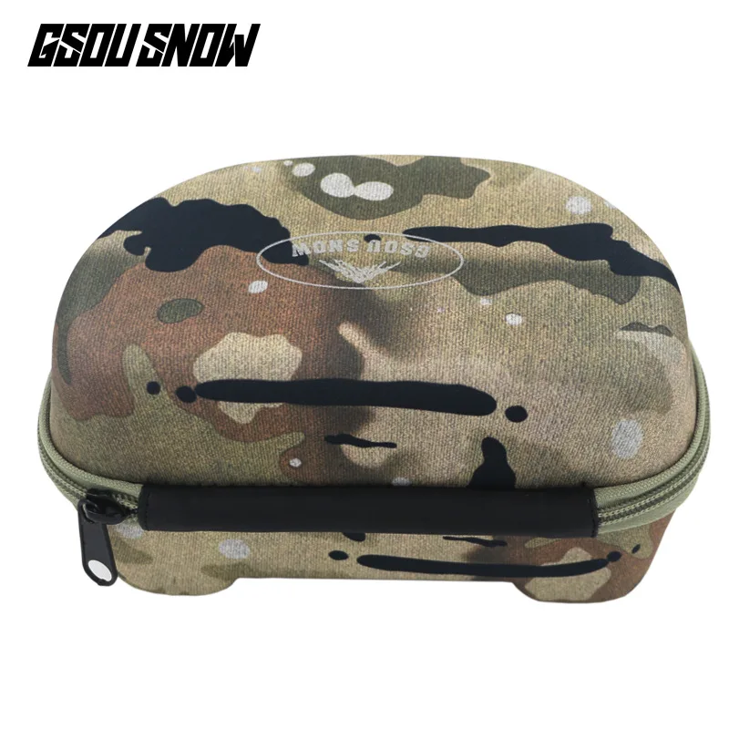 GSOU лыжные очки Чехол для сноуборда лыжные Солнцезащитные очки чехол на молнии Жесткий футляр держатель(без очков