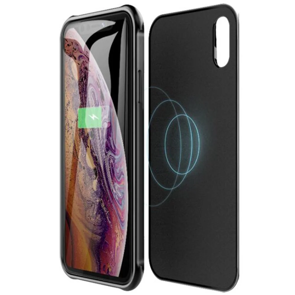 Для Iphone XR батарея чехол интеллектуальный цифровой дисплей беспроводной 5500 Mah
