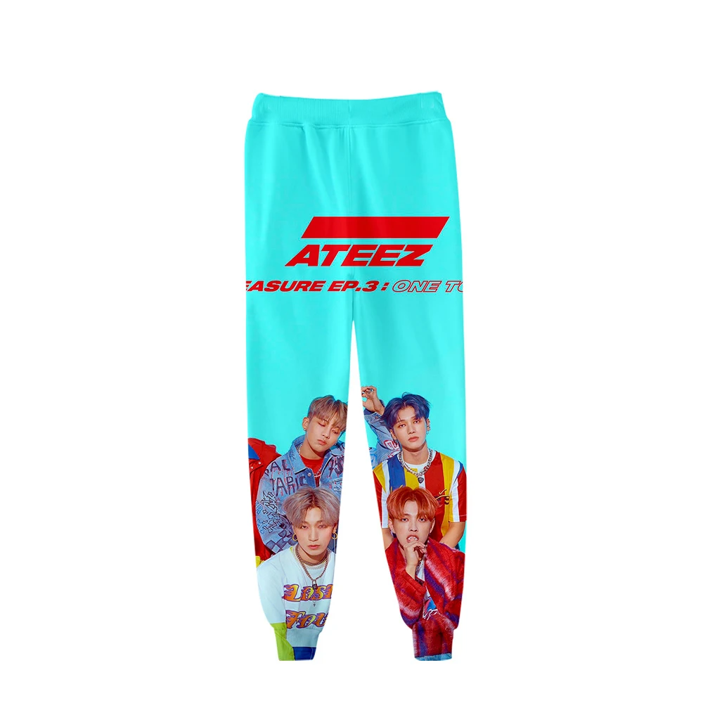 ATEEZ 3D штаны с рисунком высококачественные спортивные лосины популярный тренд