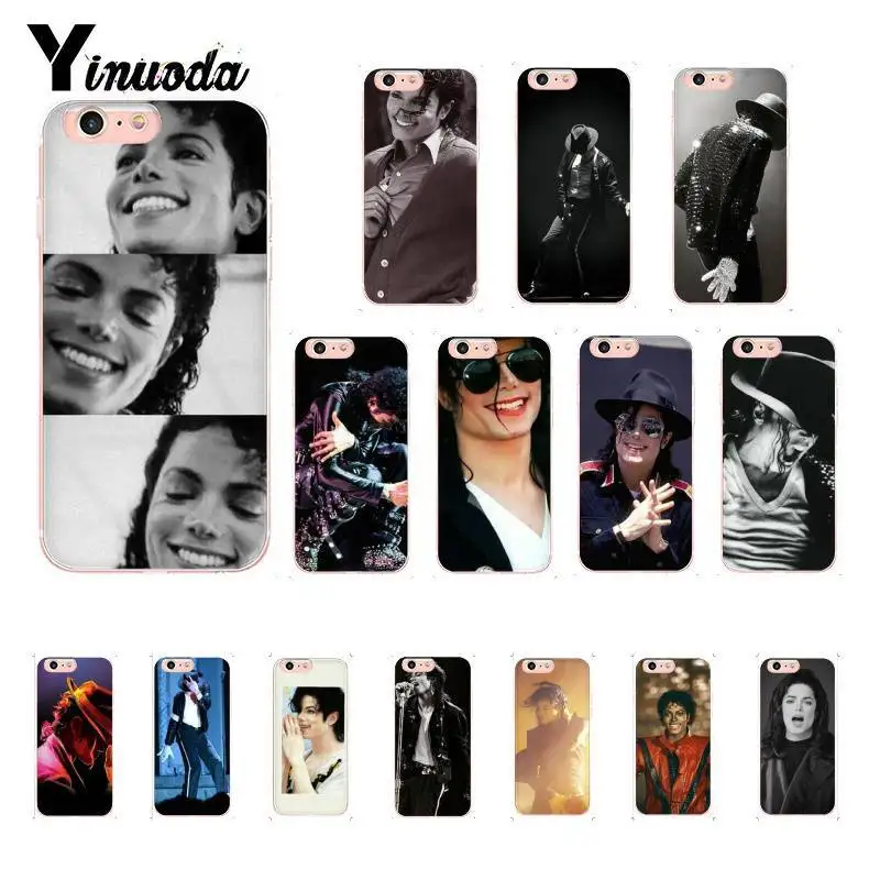 Yinuoda Майкл Джексон певец Новинка Fundas чехол для телефона iPhone 8 7 6 6S Plus X XS MAX 5 5S SE XR 10