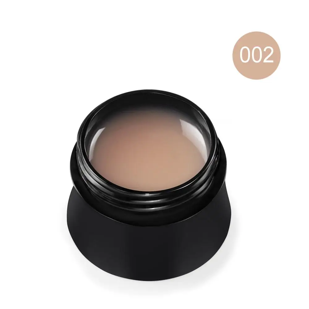 Jelly Nude COSCELIA строительный гель для наращивания ногтей Светодиодный УФ-гель для ногтей Твердый гель лак 15 г 5 цветов накладные кончики длинный черный чехол - Цвет: Jelly Nude