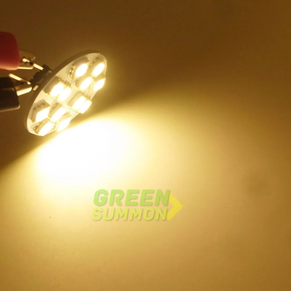 2 шт./лот G4 2W 12 W 5050 SMD СВЕТОДИОДНАЯ Лампа 6000K 3000K Неполярные и пятно света лампы