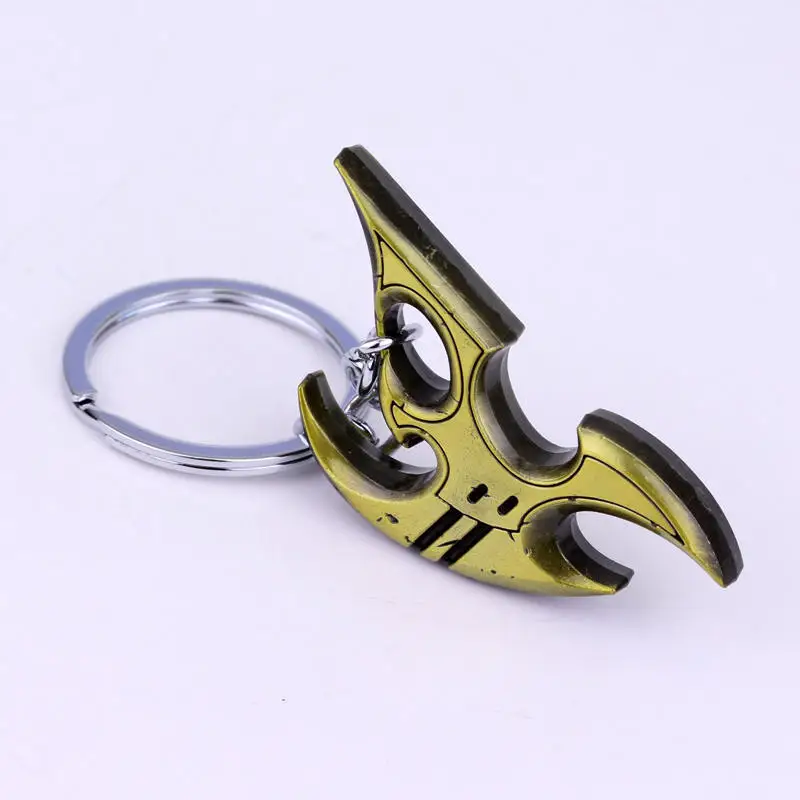 Игры ювелирные изделия Старкрафт 2 брелок Protoss Творческий брелоки для мальчиков и