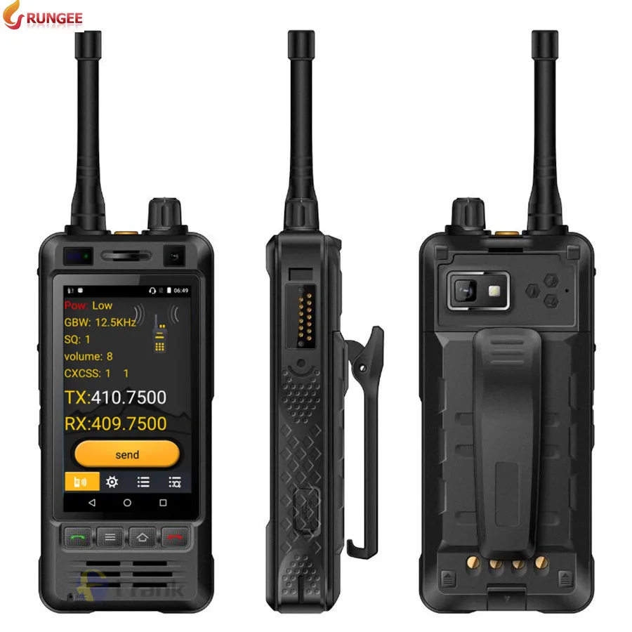 Rungee W5 ударопрочный телефон Walkie Talkie IP67 водонепроницаемый телефон 5000mah 5MP камера Android 6 смартфон