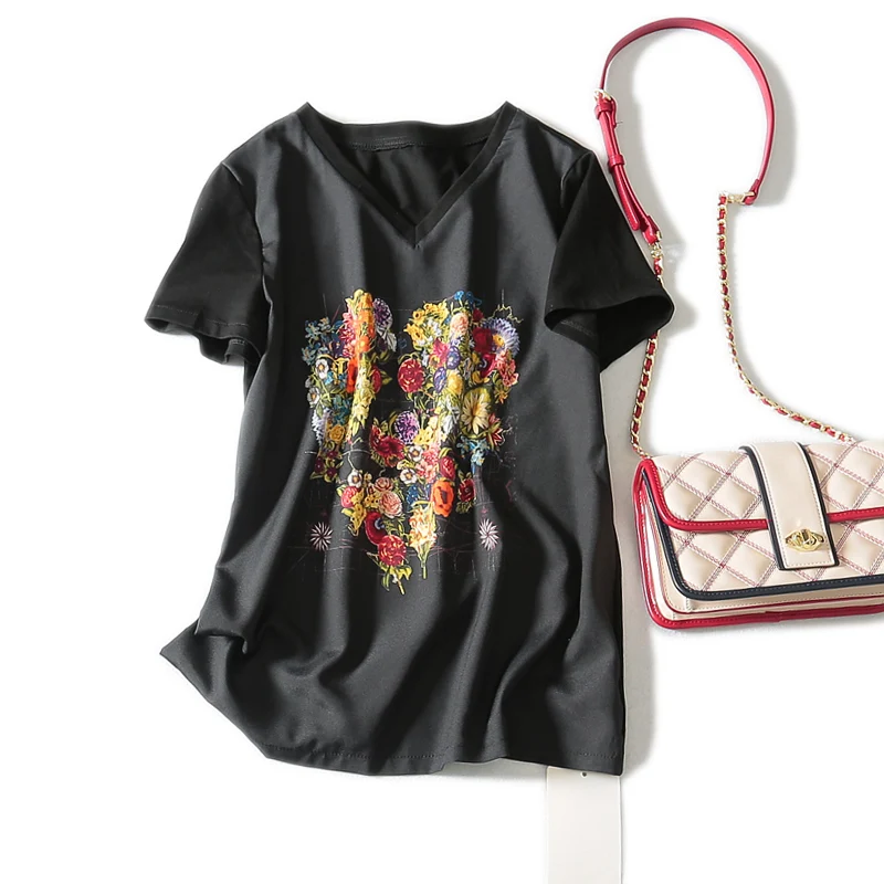 Женские хлопковые футболки Tumblr Повседневные вязаные Футболки с длинным рукавом