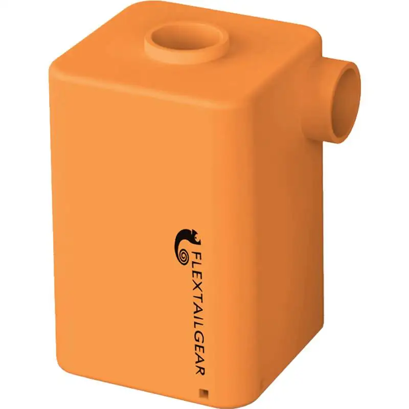 PLUS orange Flextail gear портативный воздушный насос для спальный коврик для кемпинга Матрас мини легкий водонепроницаемый перезаряжаемый надувной - Цвет: PLUS orange