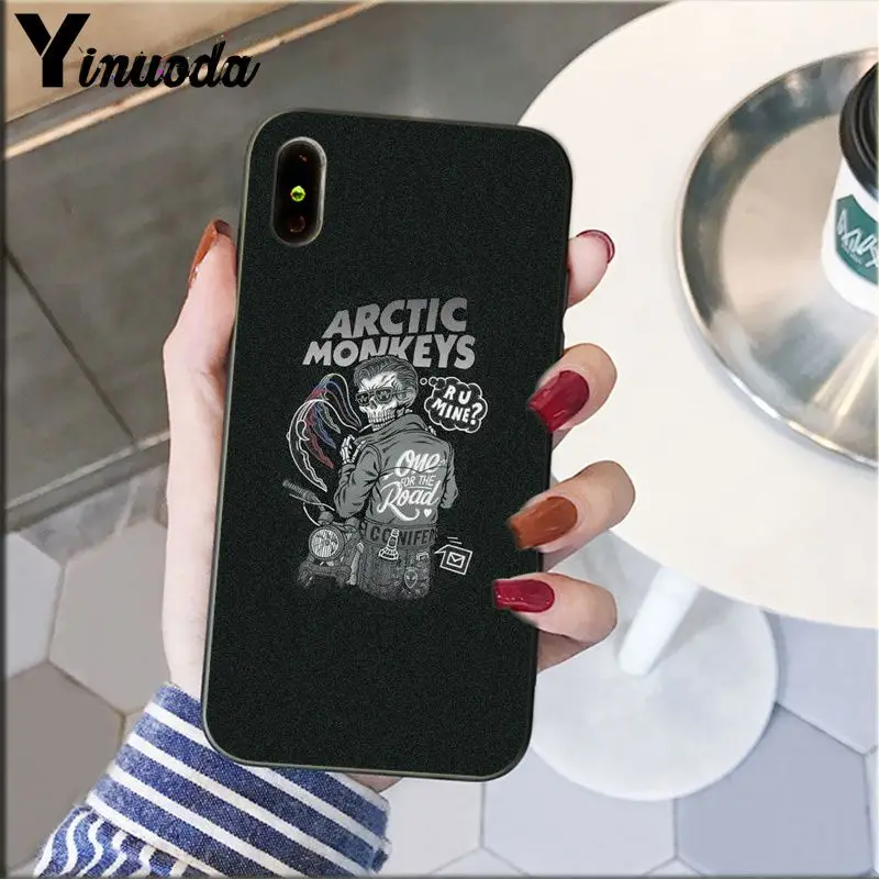 Yinuoda arctic monkeys красочные милые аксессуары для телефонов Чехол для iPhone X XS MAX 6 6S 7 7plus 8 8Plus 5 5S XR