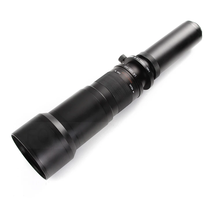 Ручной зум объектив 650 1300 мм f/8 16 для Canon DSLR Camera EF S|adapter t2|adapter mounttele zoom lens |