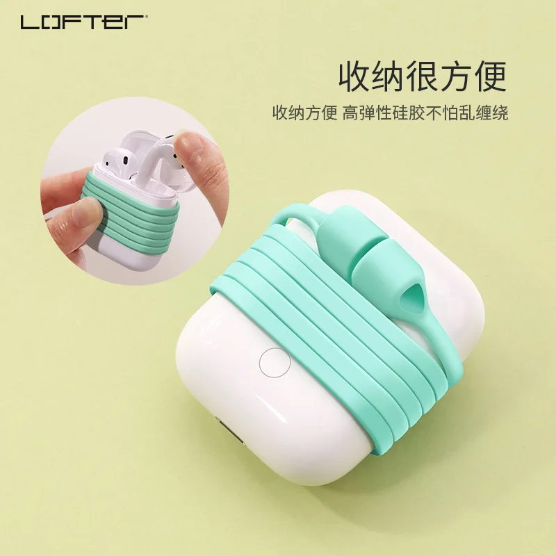 Ремешок для наушников AirPods силиконовый держатель Apple Air Pods аксессуары