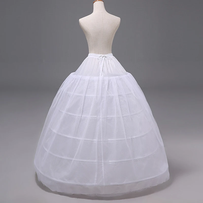 Yanstar пышная бальная Юбка Свадебные Underskirt кружева край юбки трехъярусное длинные