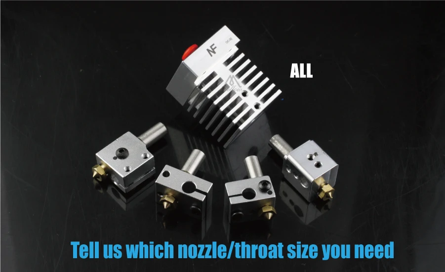 Части 3d принтера многофункциональные Hotend V6 Боуден Уэйд экструдер совместимый термистор/PT100 B термопары/вулкан тепловой блок