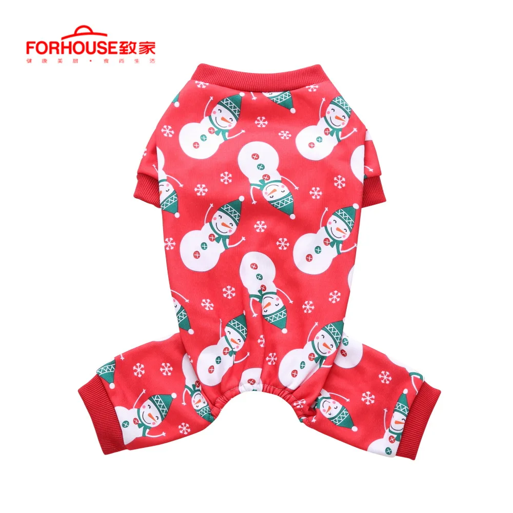 

Dog Christmas Clothes Puppy Sweater Cotton Skull Print Warm Soft Pet Products Dog Supplies