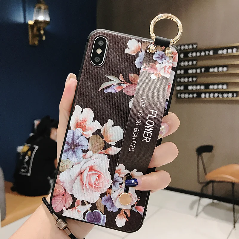 SoCouple Чехол-держатель для телефона huawei P20 P30 Pro Lite P10 mate 10 20 Pro 30 Lite Honor 20 10 Nova 3i 5i Pro Чехол на запястье
