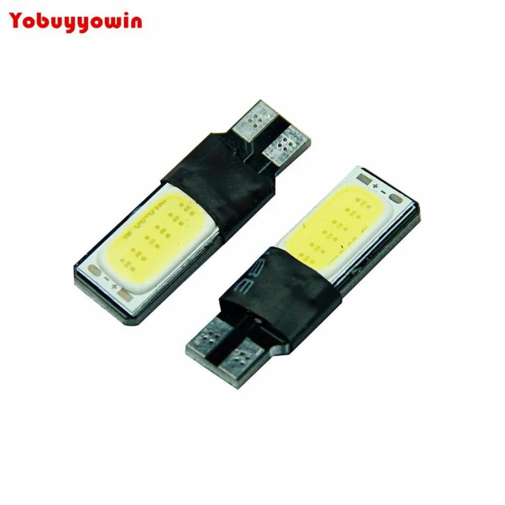 

4 шт., Автомобильные светодиодные лампы T10 LED 194 168 W5W COB