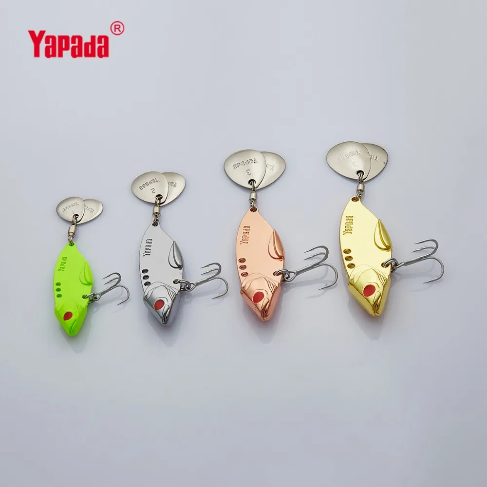 Металлическая рыболовная приманка YAPADA VIB 304 10 г/15 г/20 г/25 г тройной крючок +