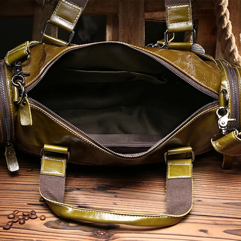 Женская сумка Кроссбоди из натуральной кожи с ручками и плечевым ремнём| |