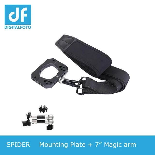 DIGITALFOTO DJI RONIN S аксессуары для Кардана ремень кольцо удлинитель адаптер Подключите Микрофон со светодиодами и монитором zhiyun - Цвет: Золотой