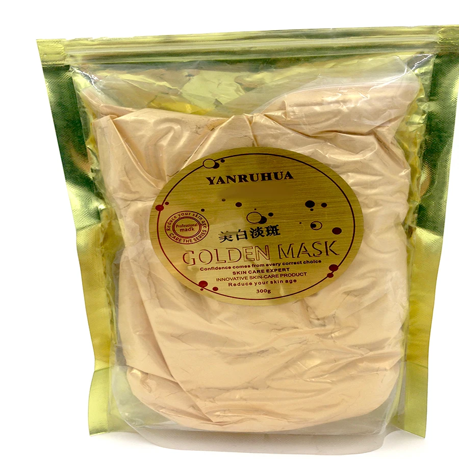Маска для лица ZANABILI 24K GOLD Active маска с эффектом блеска роскошная Спа против морщин
