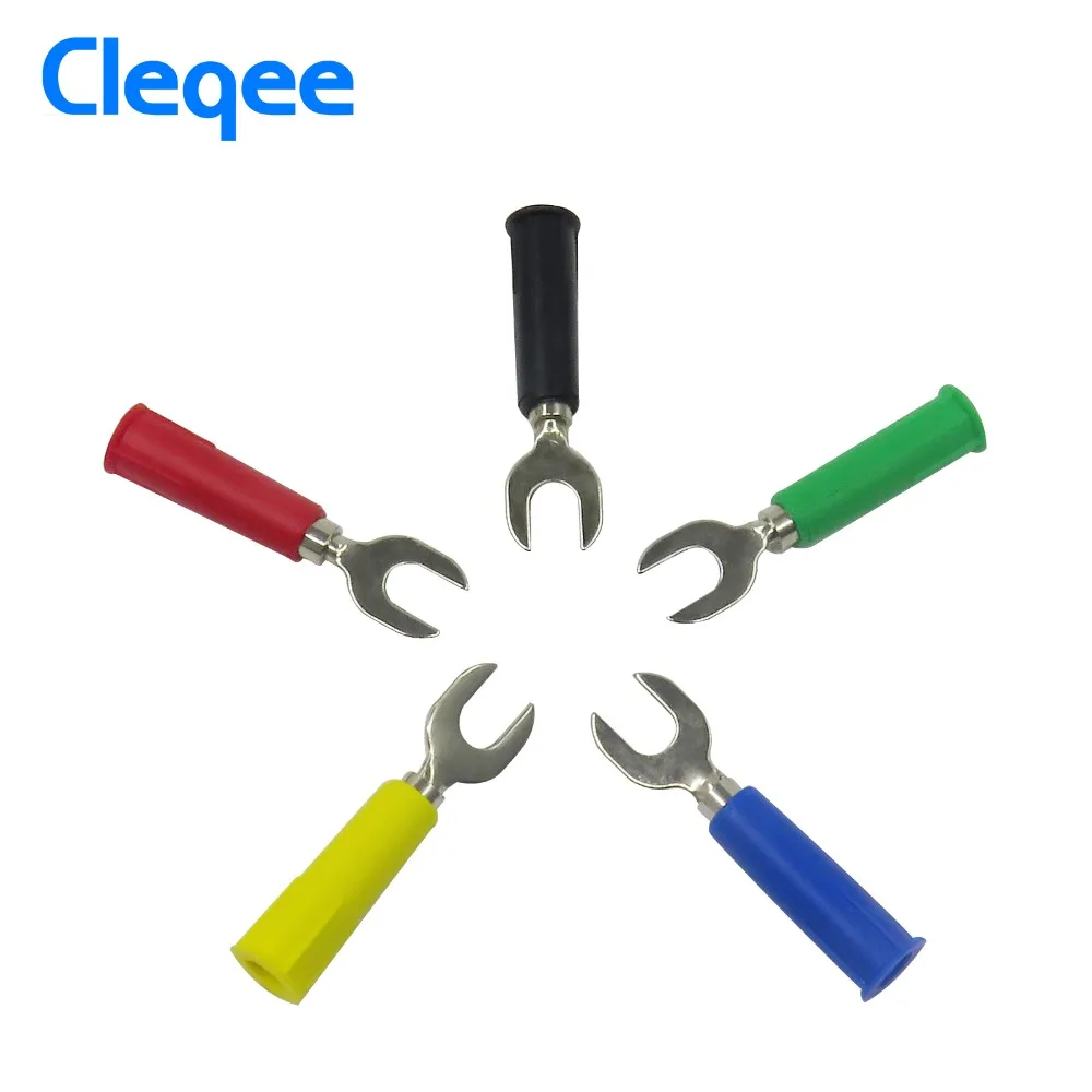 Cleqee P4002 10 шт. 5 видов цветов (в ширину) 6 мм Вставка Тип U и Y вставка гарпун сварки 4