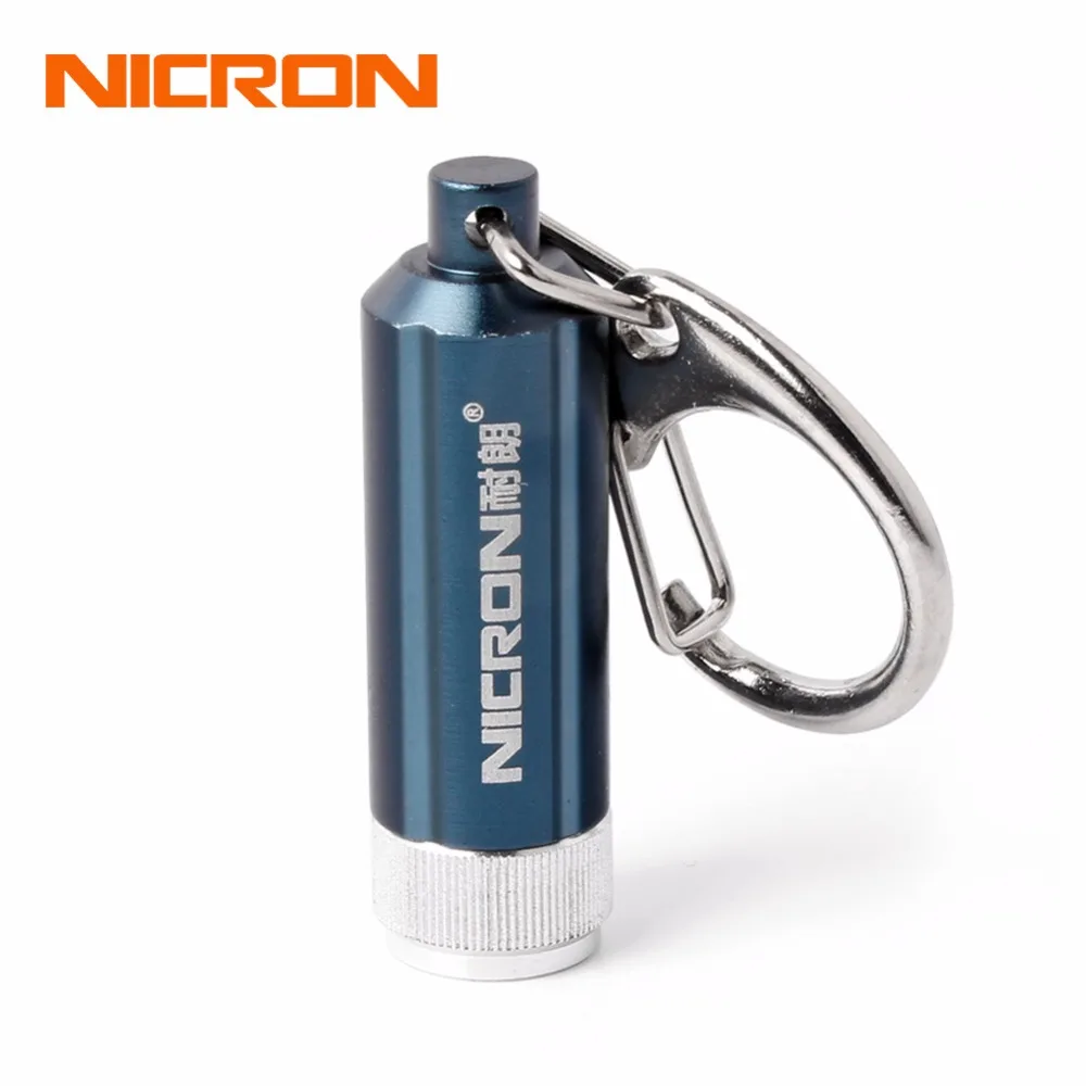 Мини-светодиодный фонарик NICRON портативный микро светодиодный светильник для